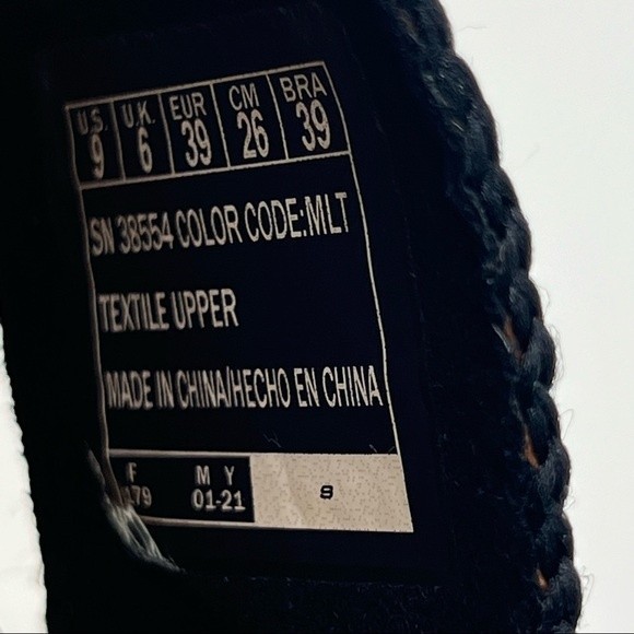 Skechers Cali Size 9 Beverlee Delighted Wedge Vegan Sandals Rainbow Multicolor - Picture 16 of 16